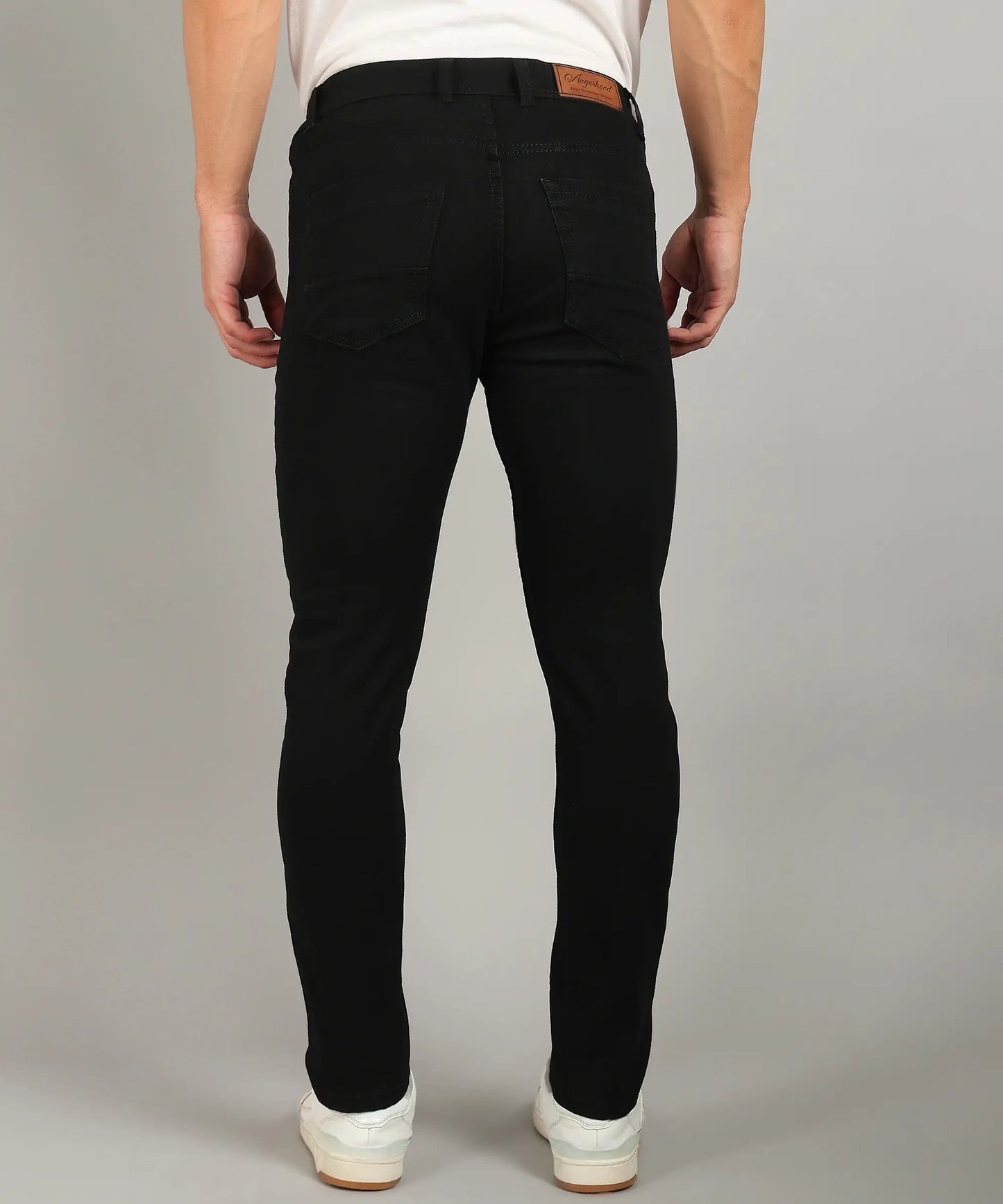 DENIMOR Relaxed Fit Men Black Jeans DENIMOR