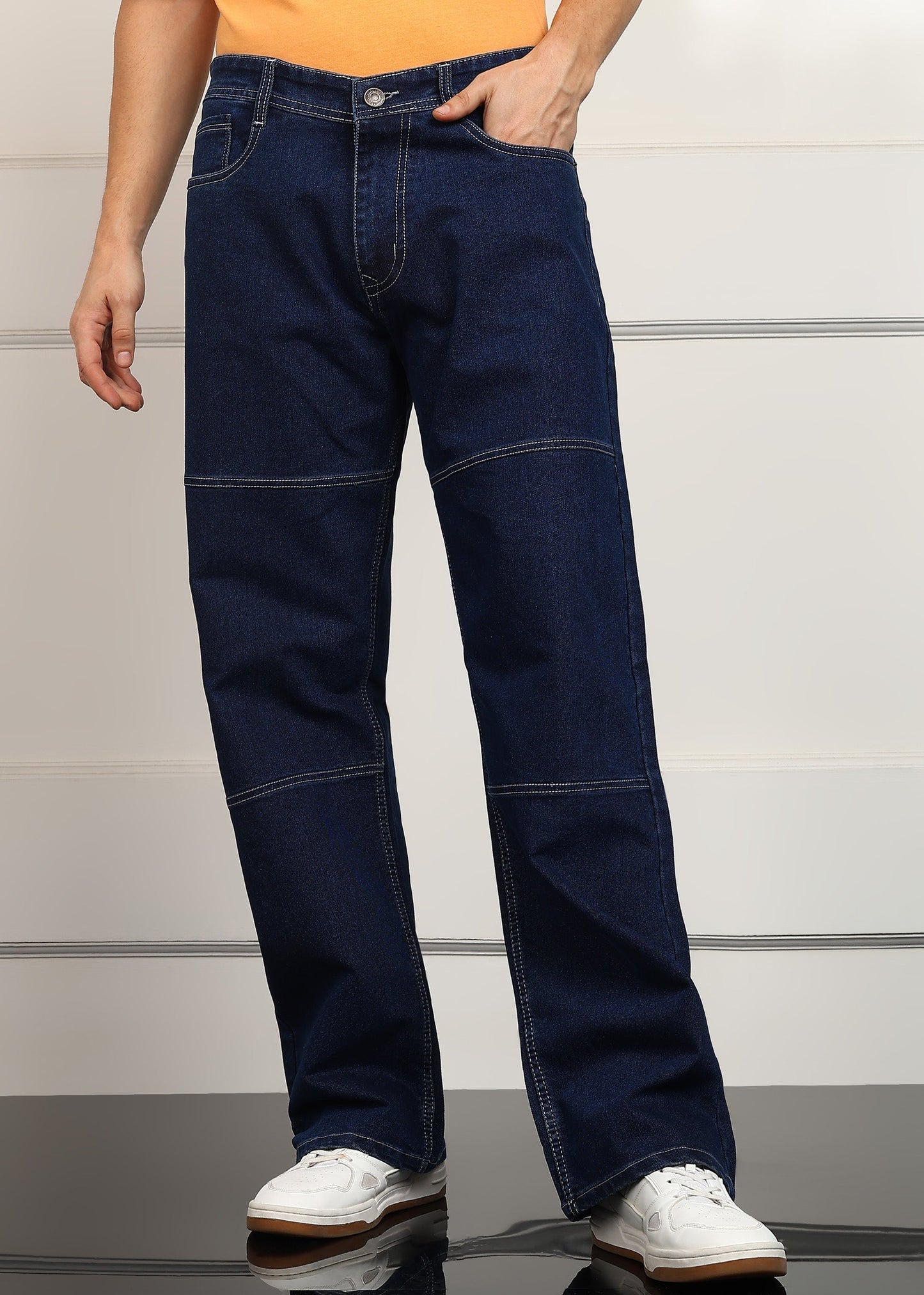 DENIMOR Loose Fit Men Blue Jeans DENIMOR