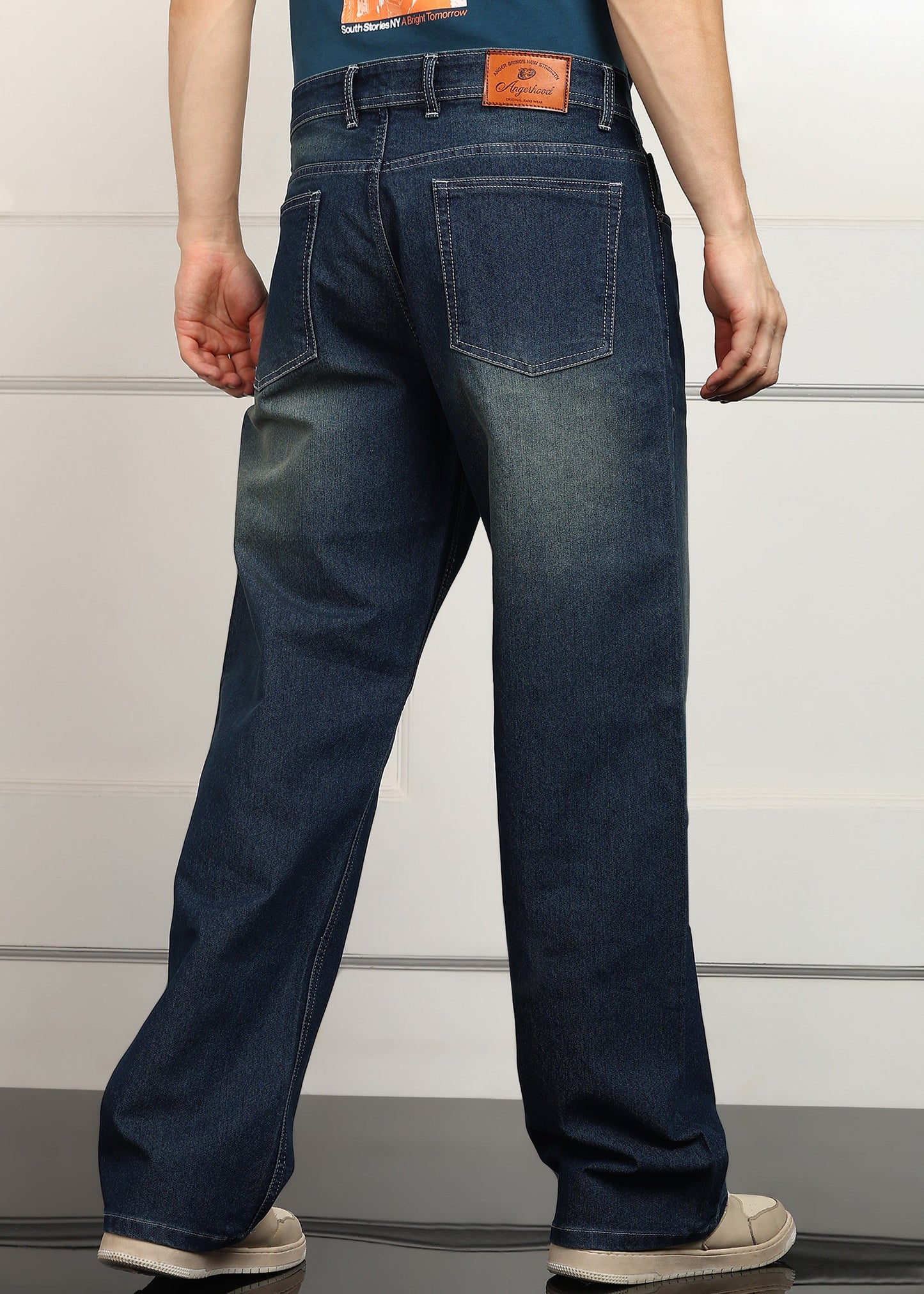 DENIMOR Loose Fit Men Blue Jeans DENIMOR
