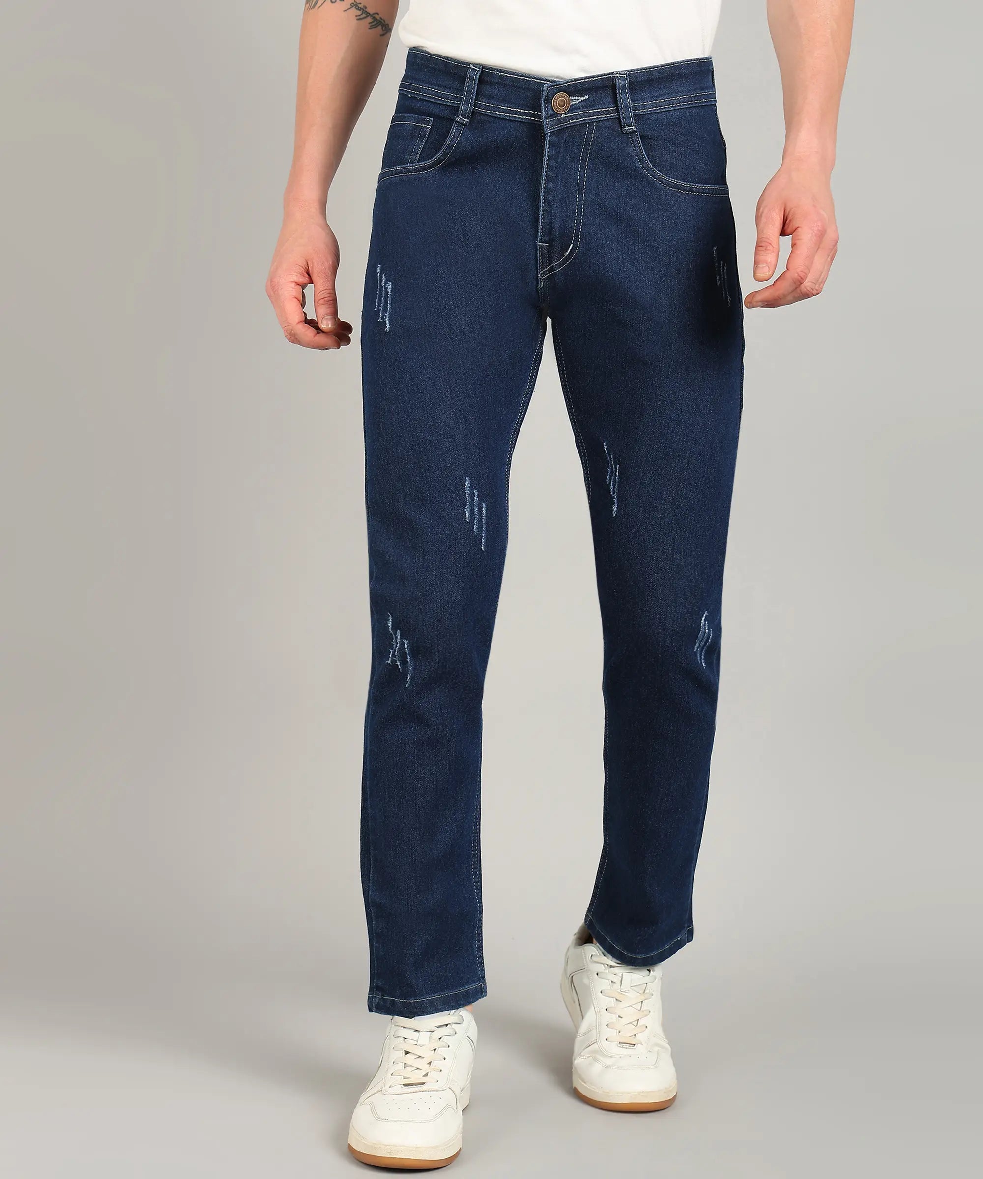DENIMOR  Relaxed fit Men Blue Jeans DENIMOR