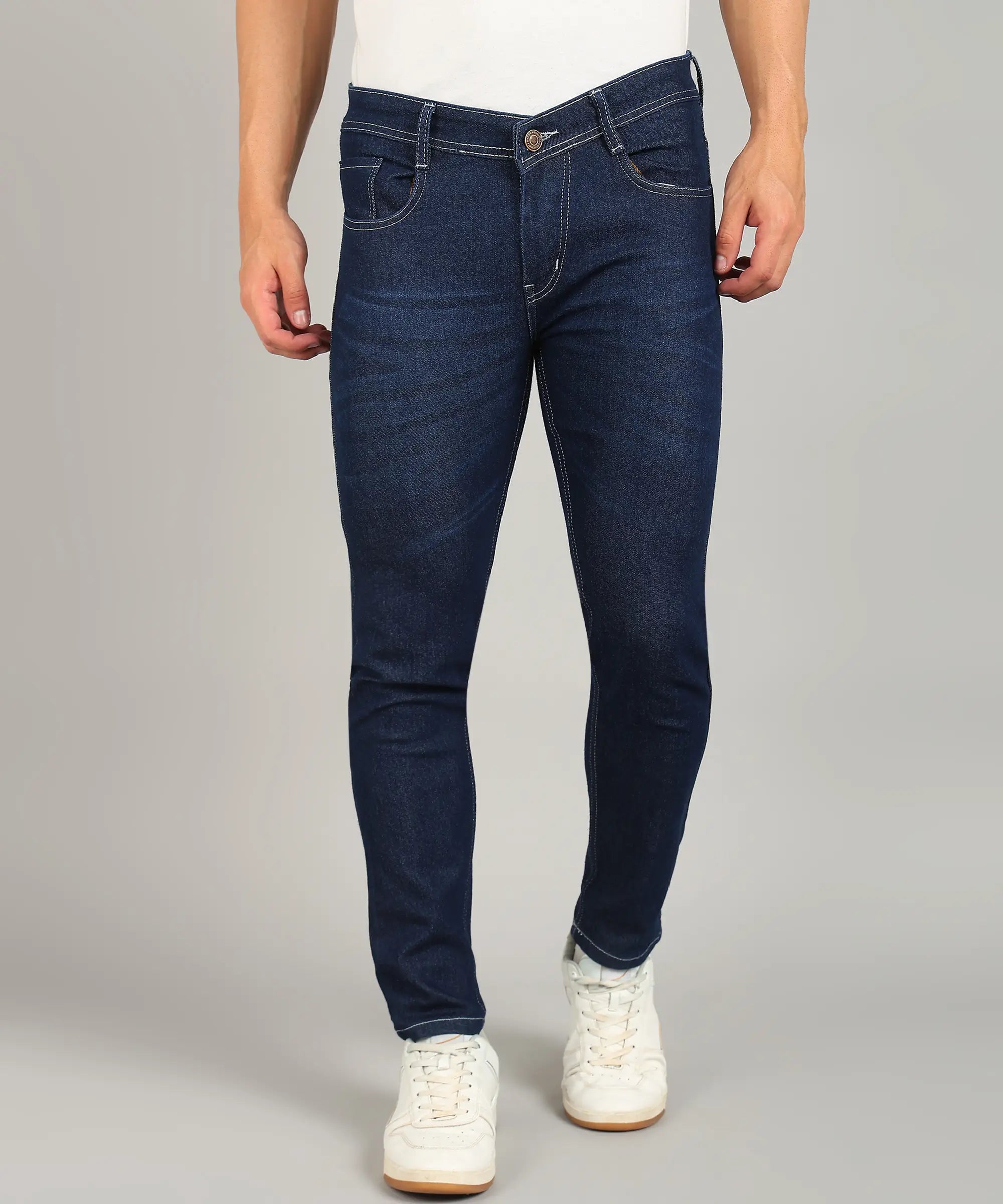 DENIMOR  Relaxed Fit Men Blue Jeans DENIMOR