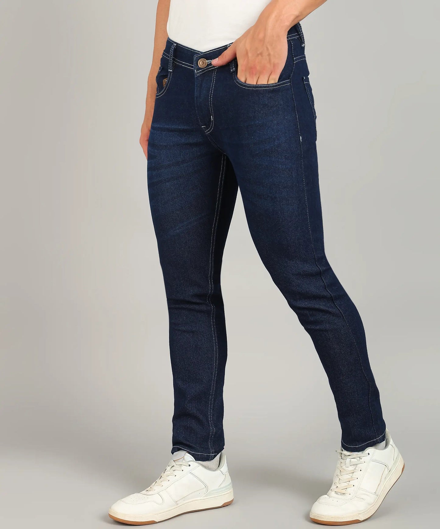 DENIMOR  Relaxed Fit Men Blue Jeans DENIMOR
