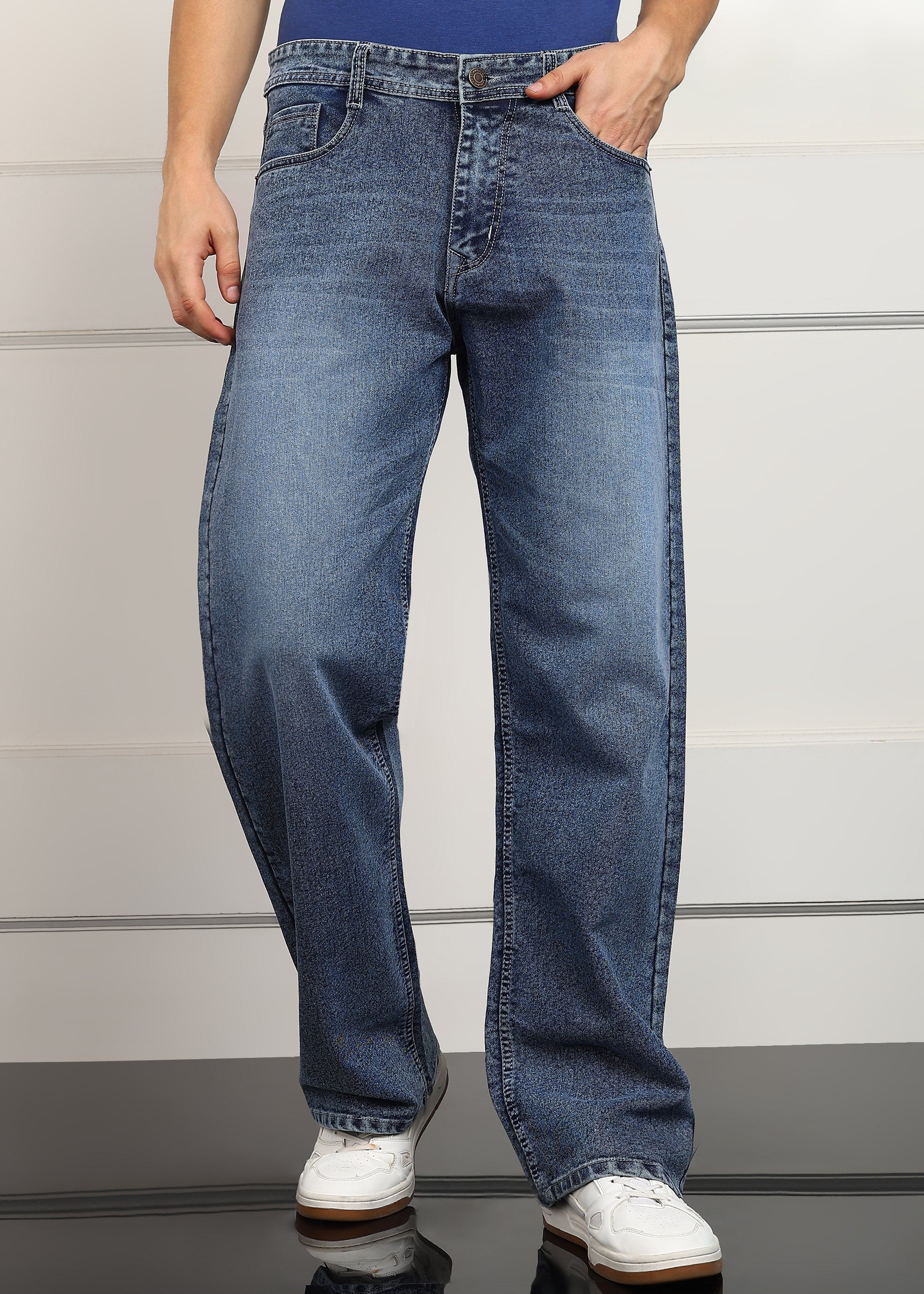 DENIMOR Loose Fit Men Blue  Jeans DENIMOR