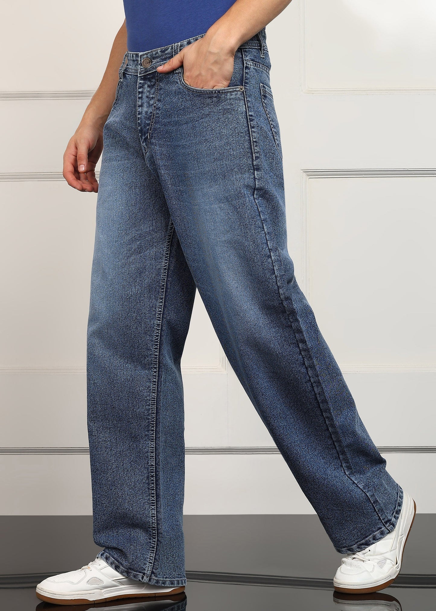 DENIMOR Loose Fit Men Blue  Jeans DENIMOR