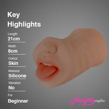 3D Double Pussy and Mouth Male Masturbators