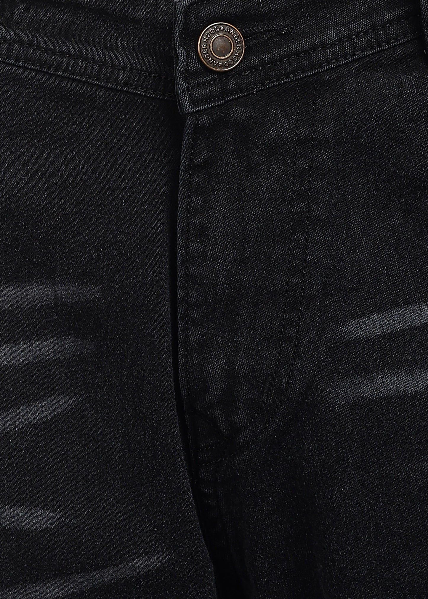 DENIMOR Loose Fit Men Black Jeans DENIMOR