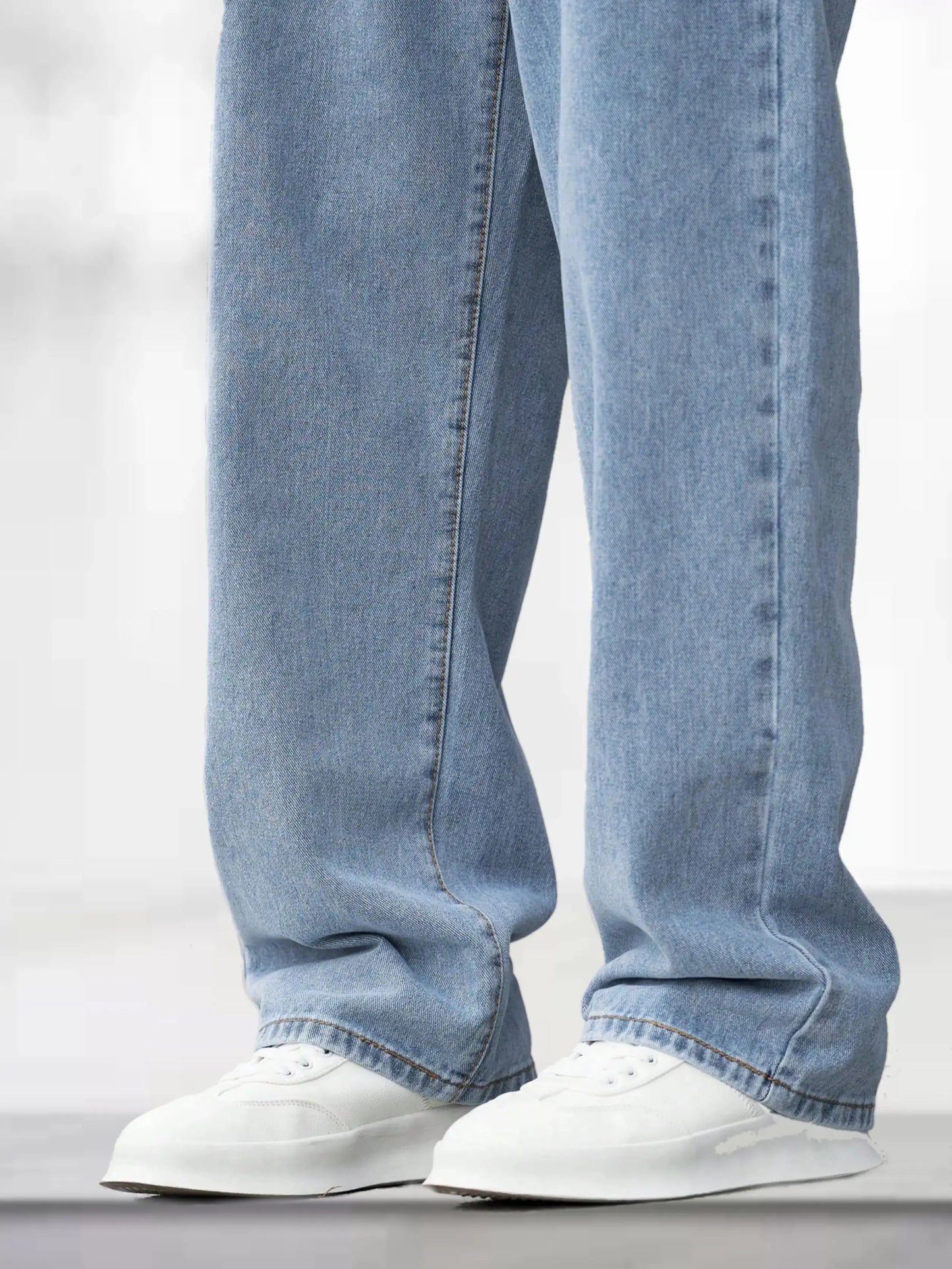 DENIMOR  Loose Fit Men Light Blue Jeans DENIMOR