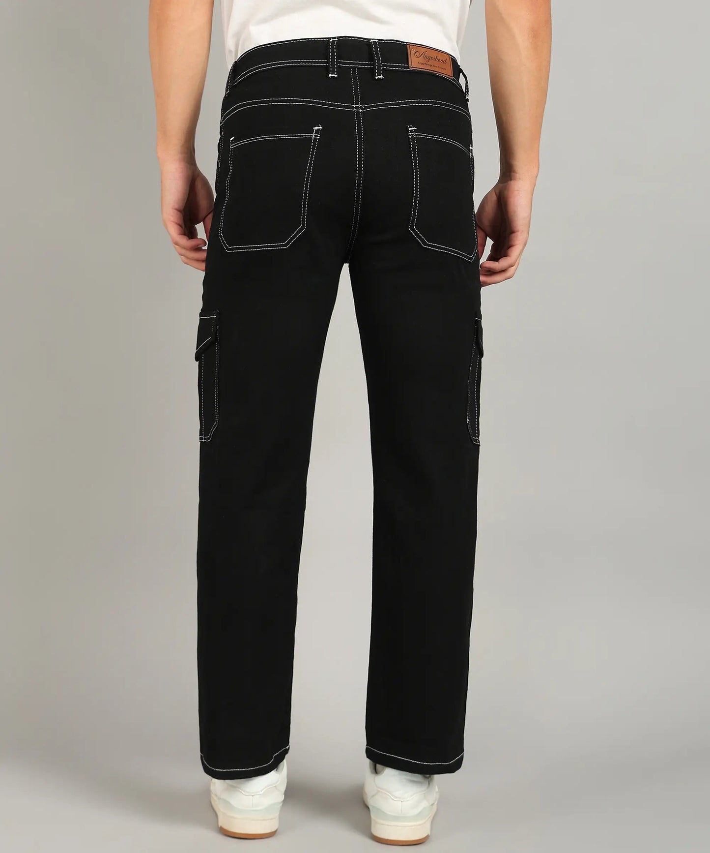 DENIMOR  Men Lycra Cargos DENIMOR